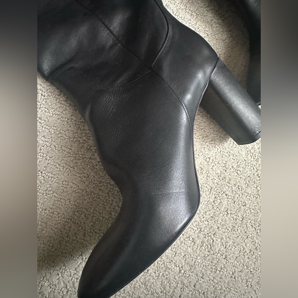 Zara Faux Leather Boots Size 41 - Picture 3 of 7